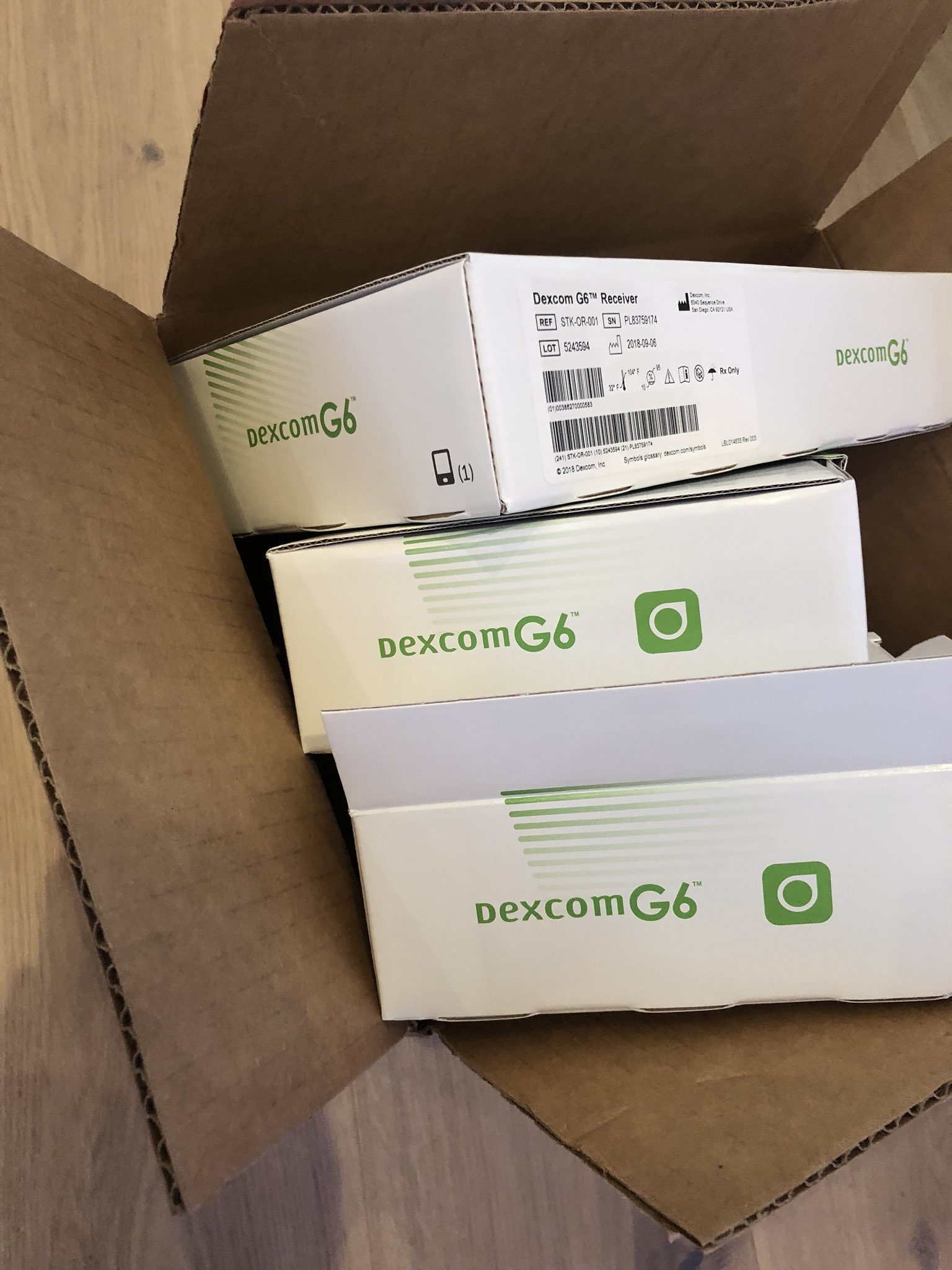 Заказ Dexcom 2021